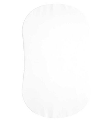 Halo BassiNest Fitted Sheet 100% Cotton - White