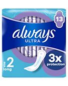 Always Ultra Sanitary Towels Normal (Size 1) x28 Pads - Boots