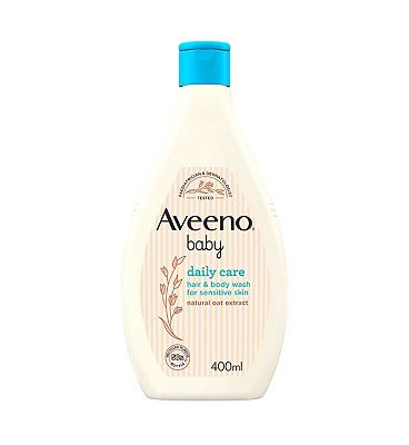 AVEENO Baby Daily Care Hair & Body Wash, 400ml