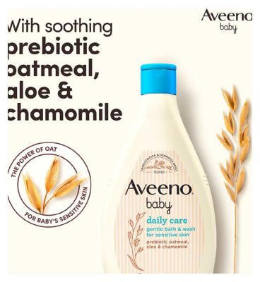 AVEENO® Baby Daily Care Gentle Bath & Wash, 400ml (5)
