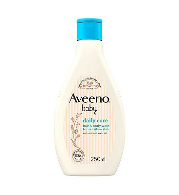 AVEENO Baby Daily Care Hair and Body Wash, 250ml