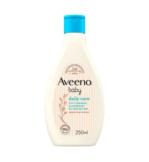 AVEENO® Baby Daily Care 2-in-1 Shampoo & Conditioner, 250ml
