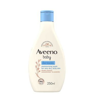 AVEENO® Baby Dermexa Moisturising Wash, 250ml Boots
