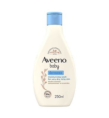 AVEENO Baby Dermexa Moisturising Wash, 250ml