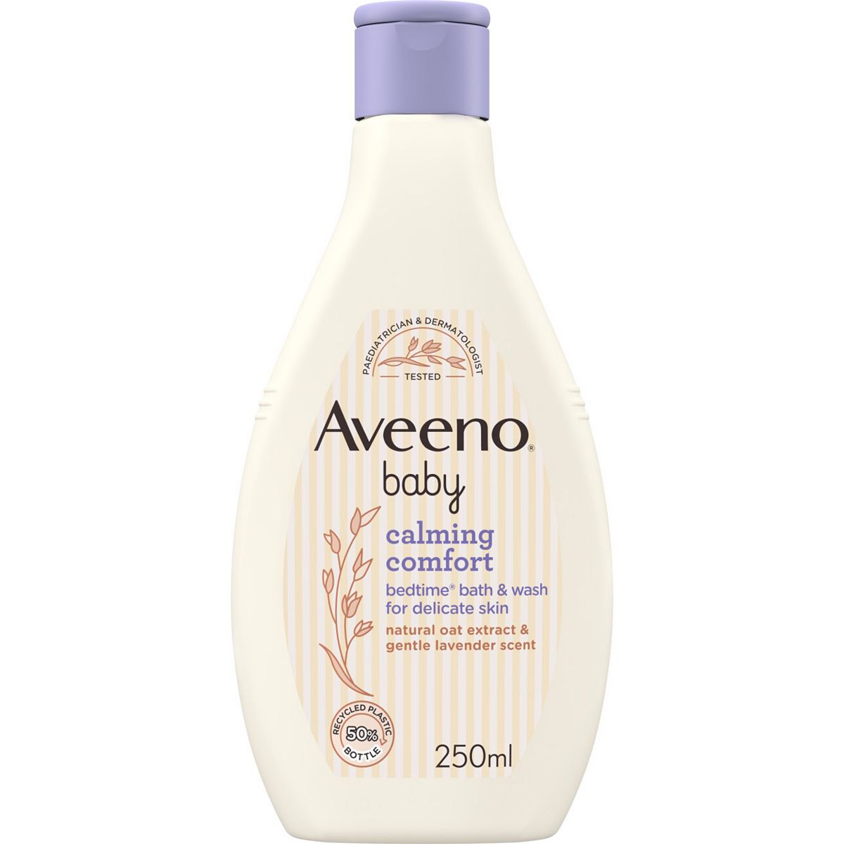 Aveeno Baby Calming Comfort Bedtime Bath & Wash250 ml, 250ml