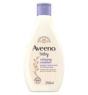 AVEENO Baby Calming Comfort Bedtime Bath & Wash, 250ml