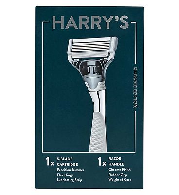 Harrys Men's Chrome Edition Razor and Blade