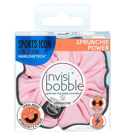 Invisibobble SPRUNCHIE POWER Pink scrunchie hair tie