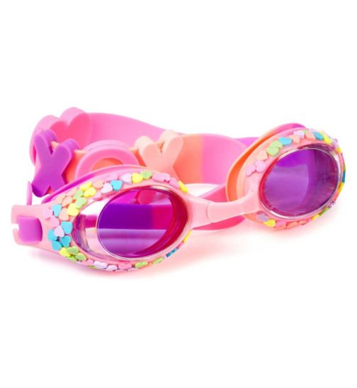 Bling2o - Candy Hearts - Hugs & Kisses Pink Swimming Goggles