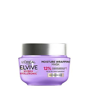 L'Oreal Paris Elvive Hydra Hyaluronic Hair Mask with Hyaluronic Acid for Dry Hair 300ml