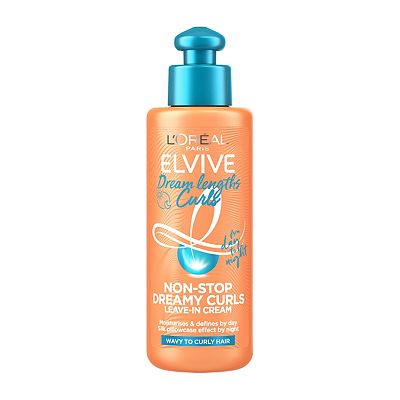 L'Oreal Paris Elvive Dream Lengths Curls Leave-In Cream for Wavy to Curly Hair 200ml