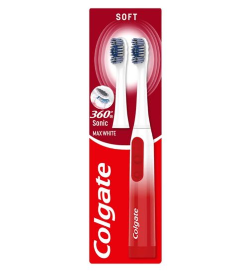 Colgate 360 Sonic Max White Battery Powered Toothbrush