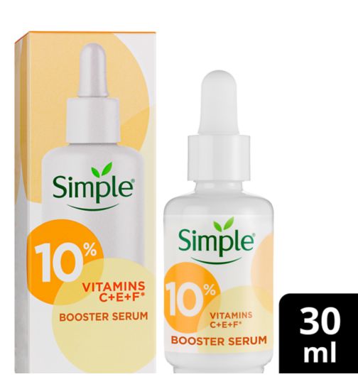 Simple Booster Serum 10% Vitamin C+E+F Serum 30 ML
