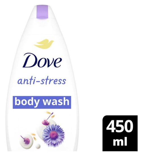 Dove Anti-Stress Body Wash with Triple Moisture Serum 450 ml