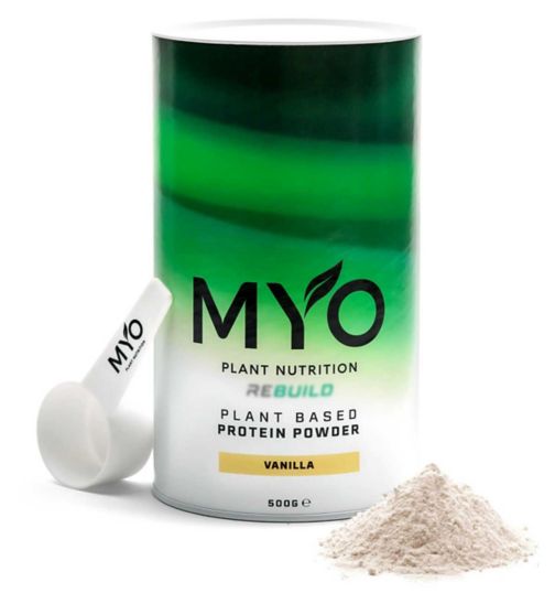 MYO Plant Nutrition Protein Powder Vanilla 500g