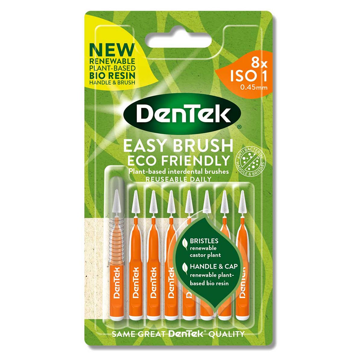 Dentek Eco Easy Brush Interdental Iso1 8S