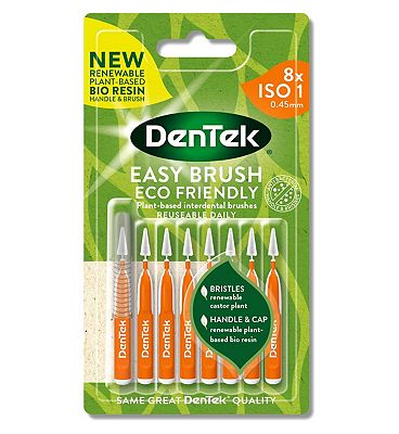 DenTek ECO Easy Brush Interdental Brush ISO1 8s