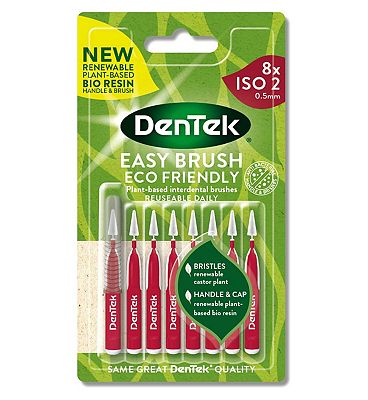 DenTek ECO Easy Brush Interdental Brush ISO2 8s