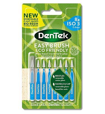 DenTek ECO Easy Brush Interdental Brush ISO3 8s