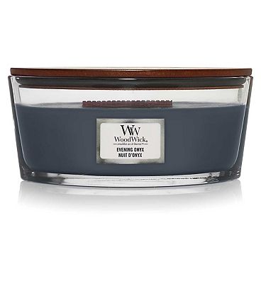 Woodwick Ellipse Candle Evening Onyx