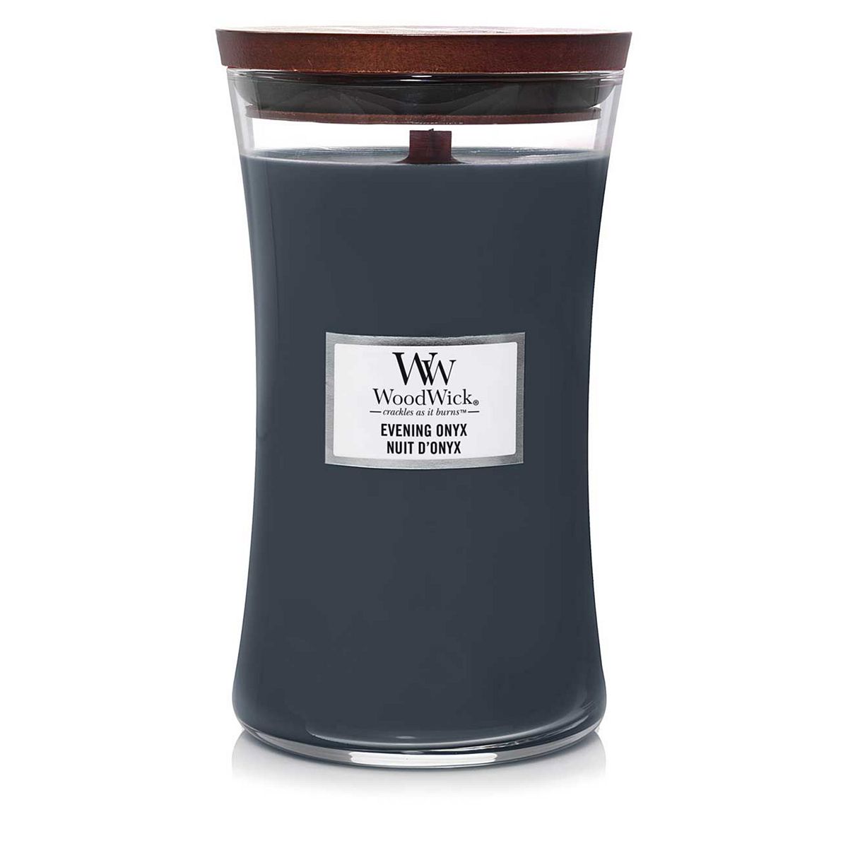 Woodwick Large Candle Evening Onyx