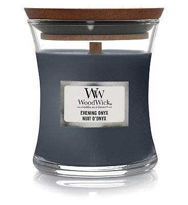 Woodwick Medium Candle Evening Onyx