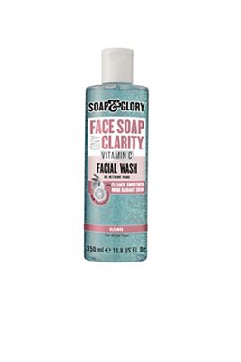 Soap & Glory Face Soap & Clarity Facial Wash with Vitamin C 350ml