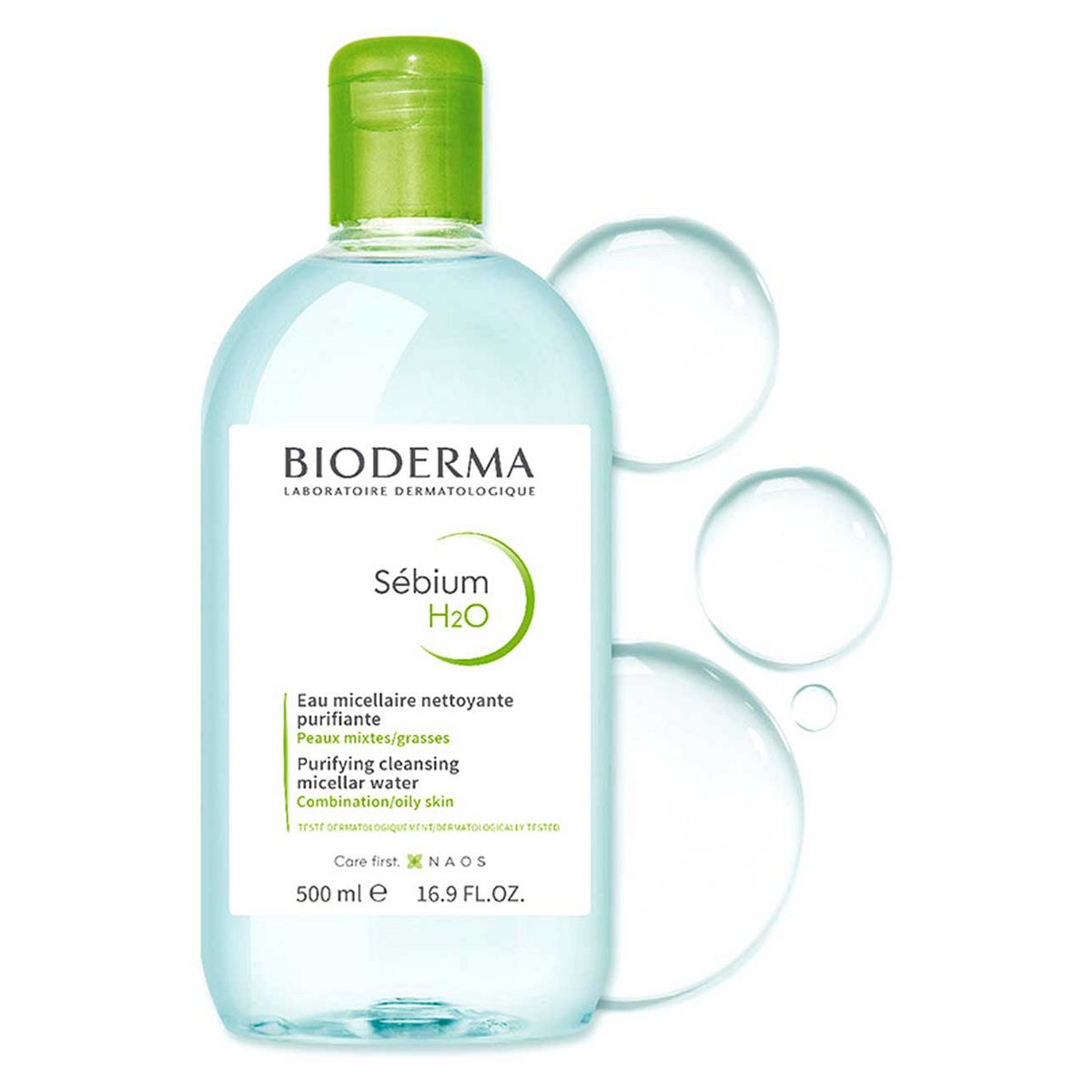 Bioderma Sebium H2O Micellar Water For Oily Skin Prone To Acne 500ml
