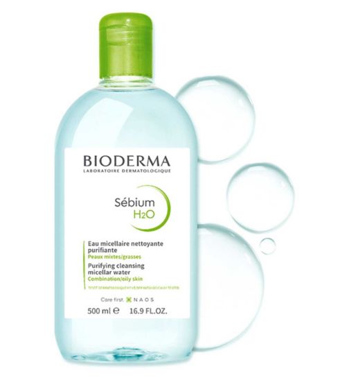Bioderma Sebium H2O Micellar Water for Oily Skin Prone to Acne 500ml