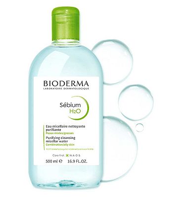 Bioderma Sebium H2O Micellar Water for Oily Skin Prone to Acne 500ml