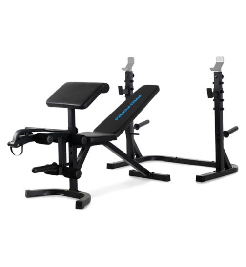 Proform Olympic Rack and Weight Bench XT System