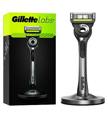 Gillette LabsRazor with Exfoliating Bar & Magnetic Stand
