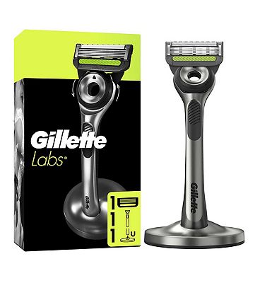 Gillette LabsRazor with Exfoliating Bar & Magnetic Stand