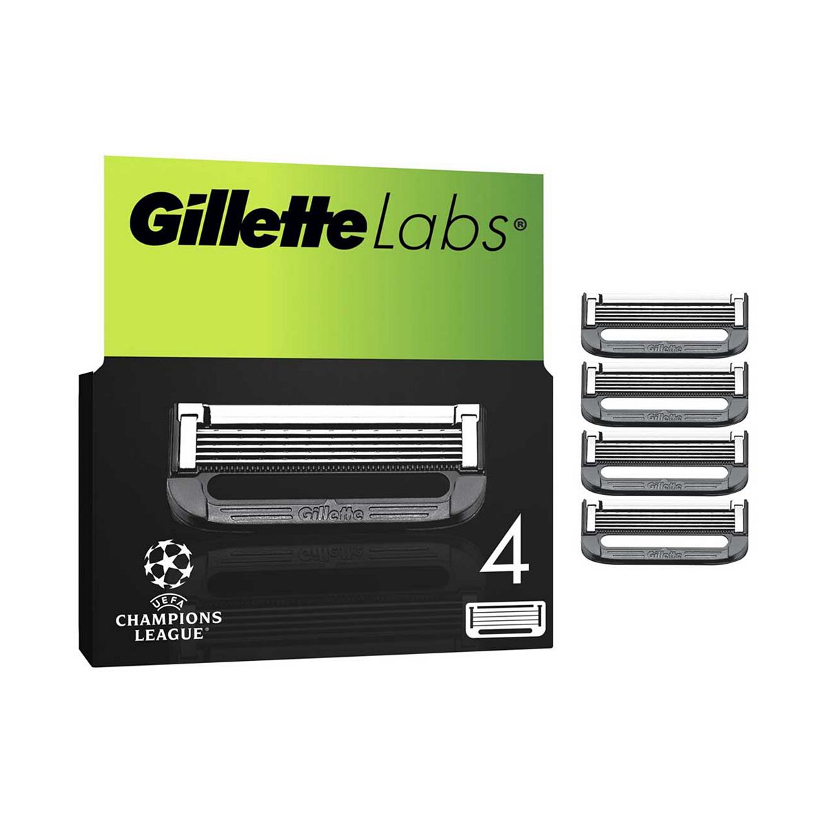 Gillette Labs Razor Blades Refill 4 Pack