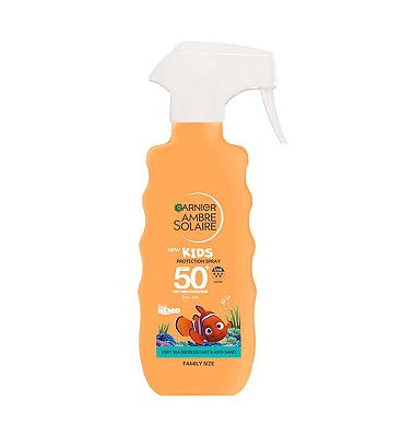 Garnier Ambre Solaire Kids Classic Trigger Spray Sun Cream SPF50 300ml
