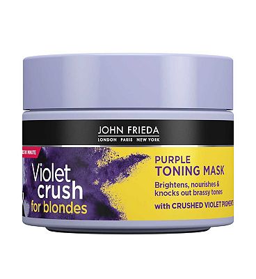 John Frieda Purple Violet Crush for Blondes Purple Toning Mask 250ml