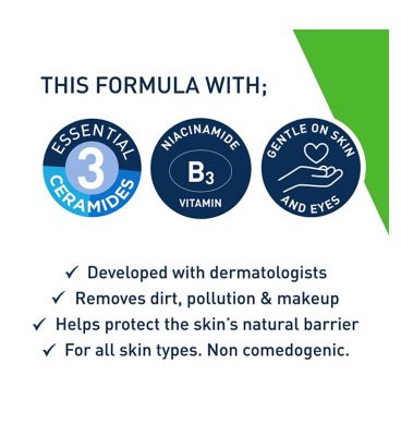 CeraVe Micellar Cleansing Water with Niacinamide for All Skin Types 295ml (6)