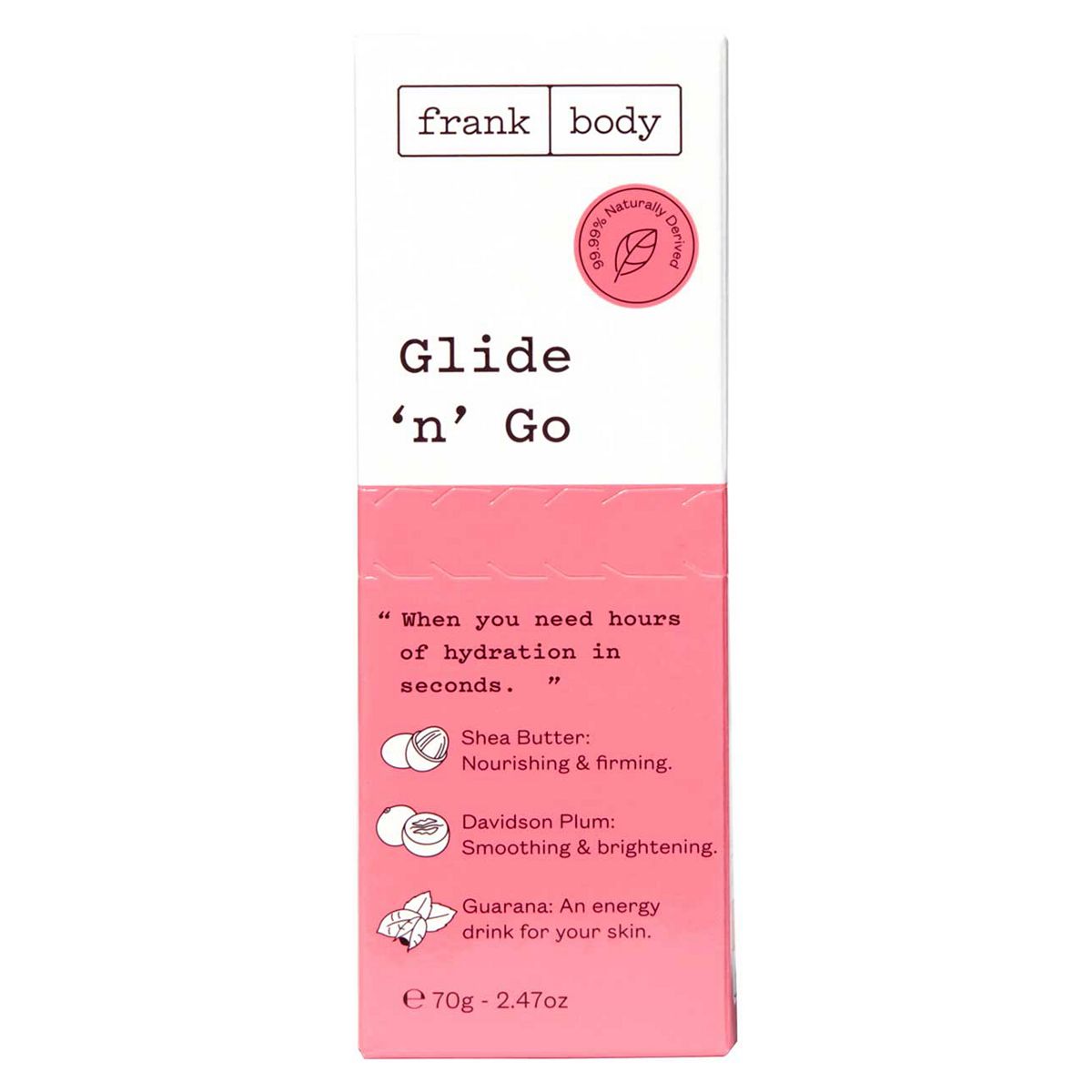 Frank Body Glide 'n' Go Body Oil Stick 70g