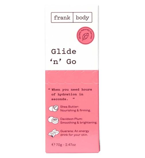 Frank Body Glide 'N' Go body oil stick 70g