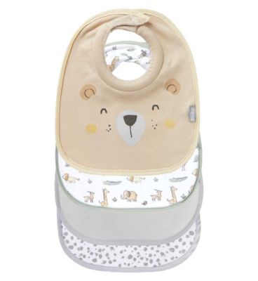 Nuby Pack Snug Dry Organic Bibs Boots