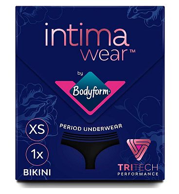 Bodyform Intimawear PPU Bikini Black Extra Large