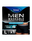 TENA Men Washable Protective Boxers Black
