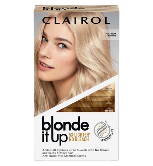 Clairol Blonde It Up Permanent High Lift No Bleach Platinum Blonde