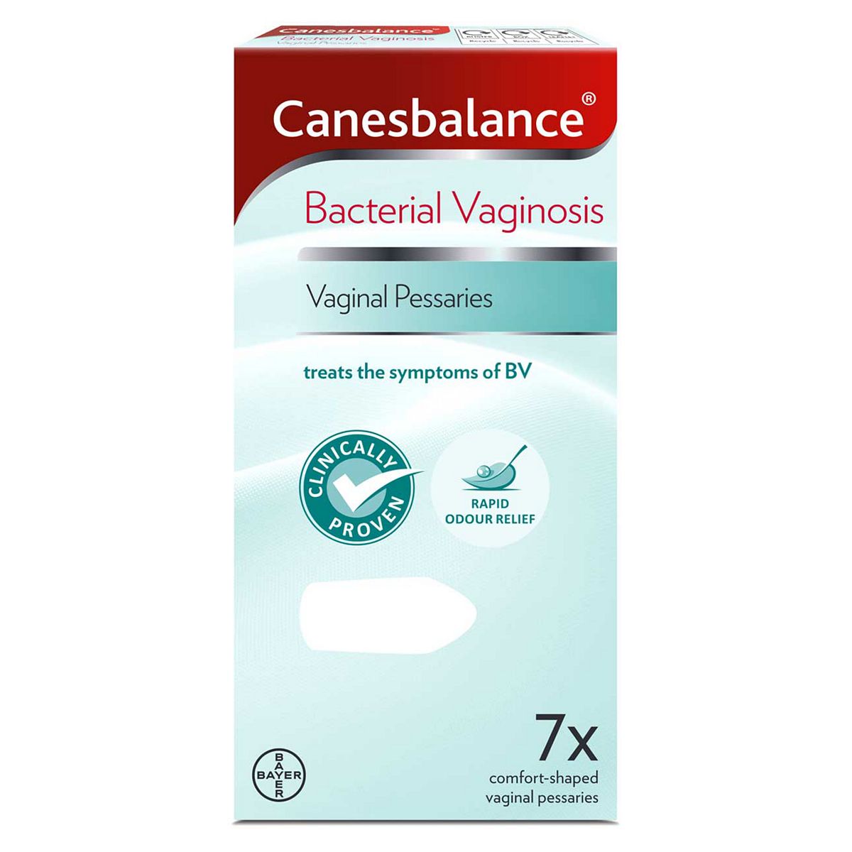 Canesbalance Bacterial Vaginosis Vaginal Pessaries 7S