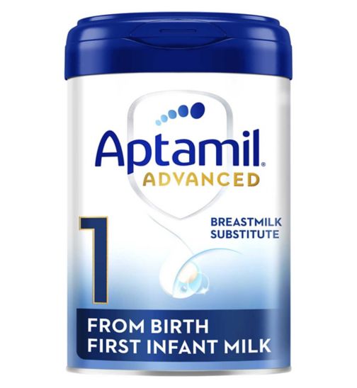 Aptamil Advanced 1 First Baby Milk Formula Powder from Birth 800g