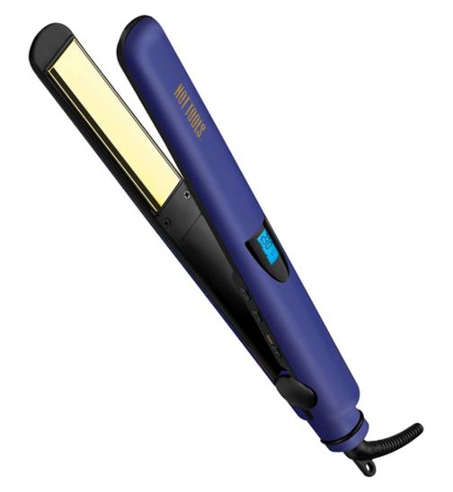 Hot Tools Pro Signature Gold Titanium Digital Hair Straightener