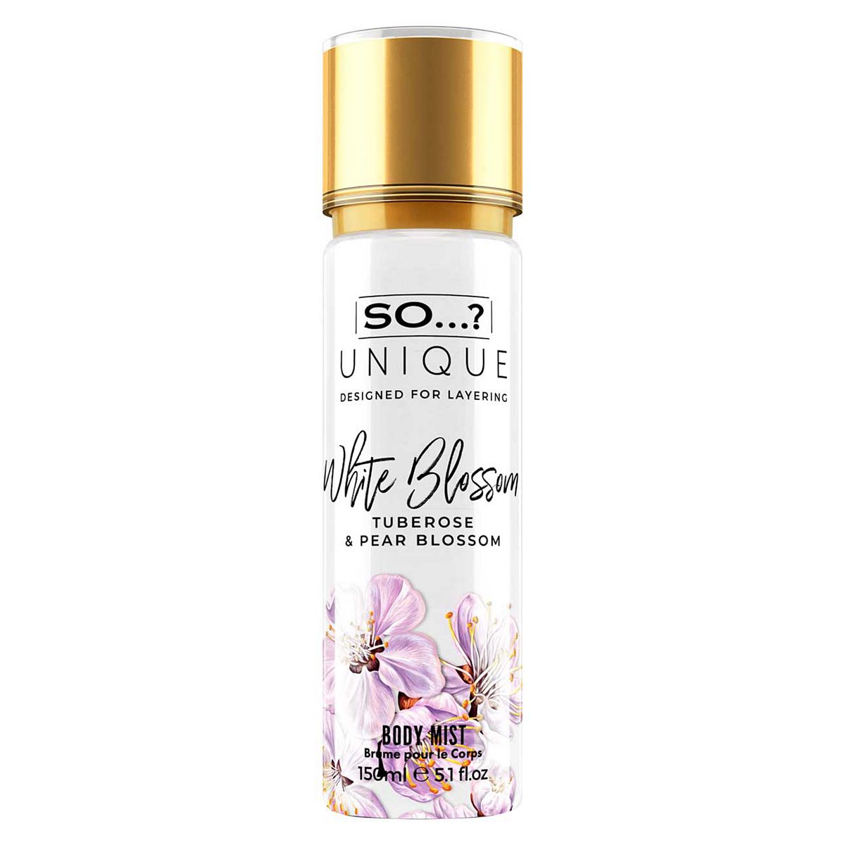 So...? Unique White Blossom Body Mist 150Ml
