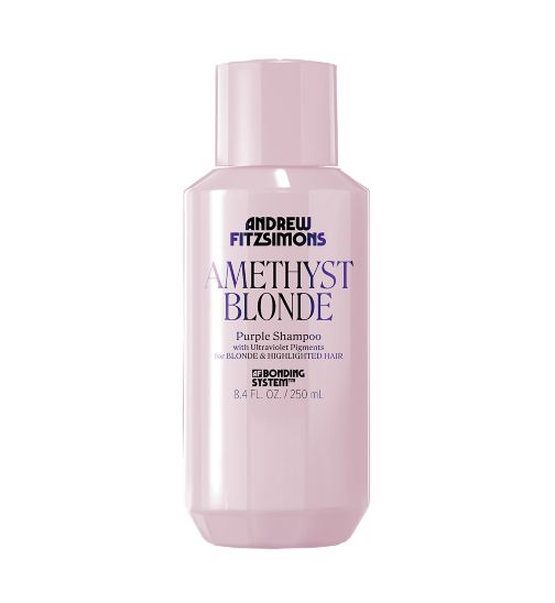 Andrew Fitzsimons Purple Brass Toning Shampoo for Blonde Hair, 250ml