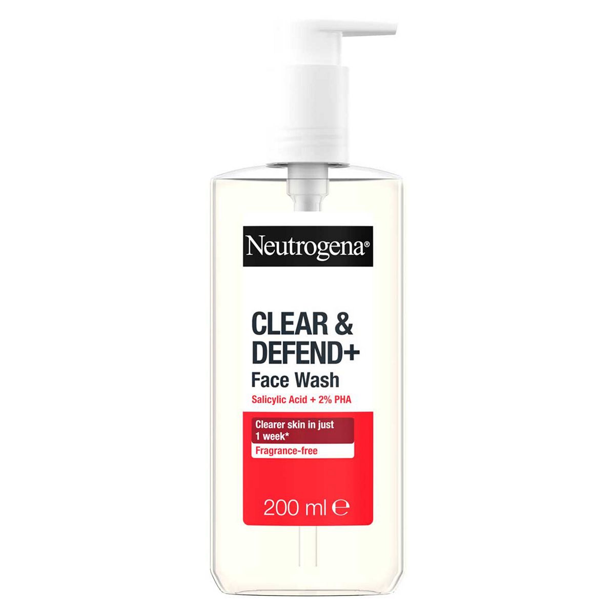 Neutrogena Clear And Defend+ Wash200 ml, 30ml