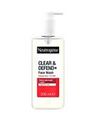 Neutrogena® Clear & Defend 2% Salicylic Acid Face Wash